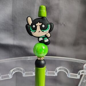 The Powerpuff girls beaded pen Buttercup